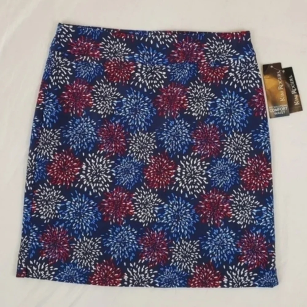 Kim Rogers stylish skirt